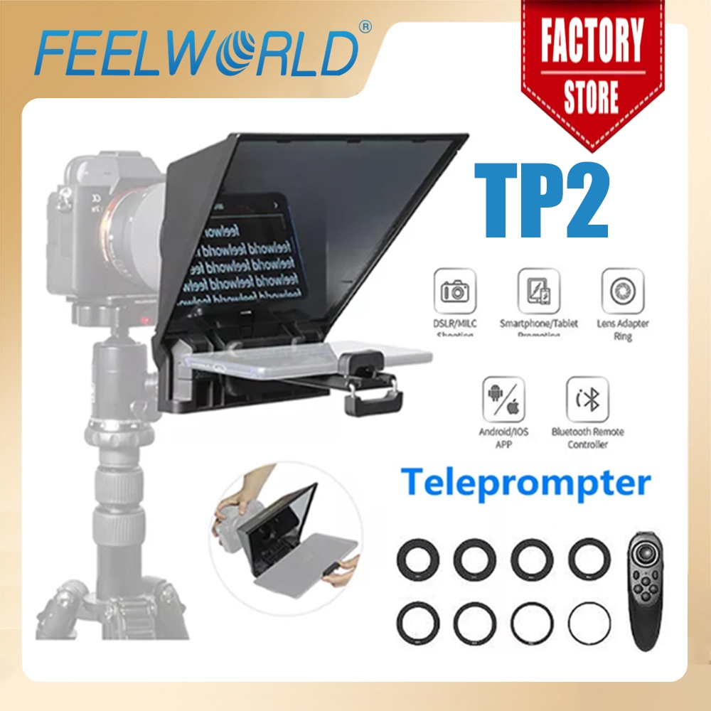 Photography Prompt - Портативный телесуфлер FEELWORLD TP2 DSLR камера