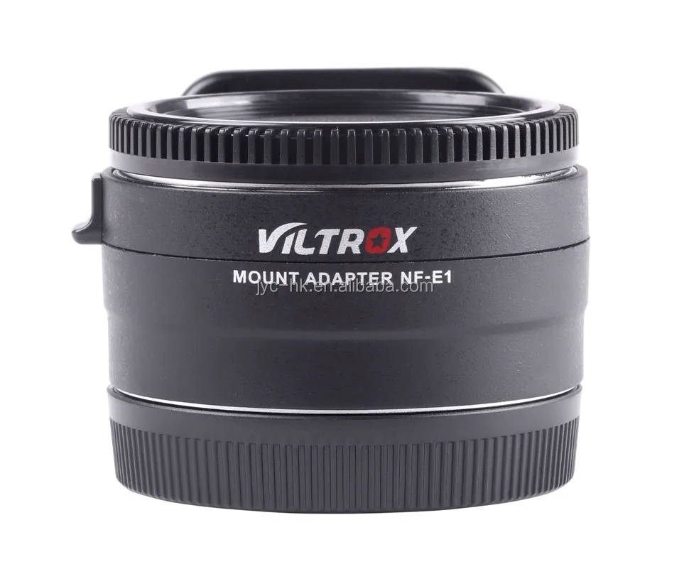 Новый адаптер VILTROX NF-E1 дл – обзор и цена Lens Adapter Ring
